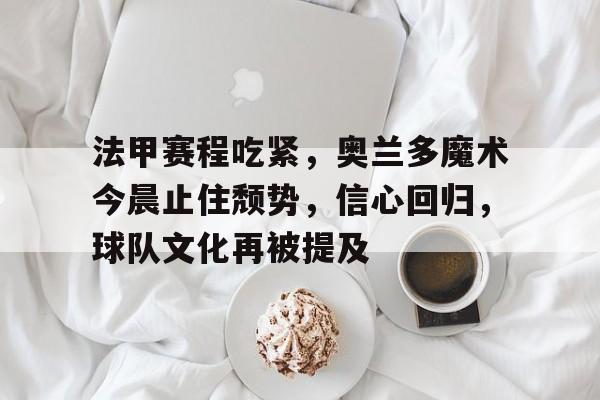 法甲赛程吃紧，奥兰多魔术今晨止住颓势，信心回归，球队文化再被提及的简单介绍-爱游戏官方首页